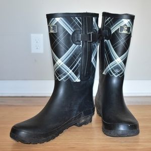11 Extra wide calf Jileon rainboots